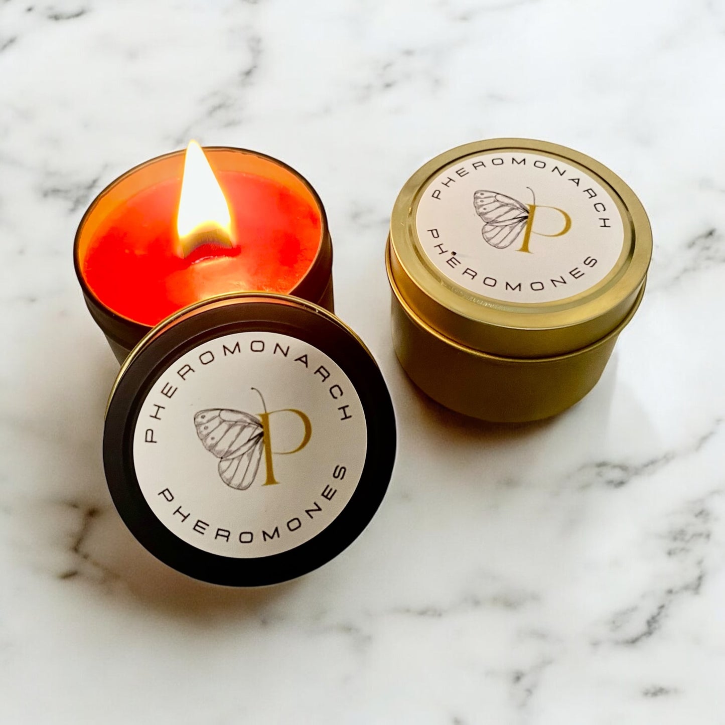 Velas con Esencia de Feromonas + Regalo Sorpresa (Pheromones Candles + Surprise Gift)